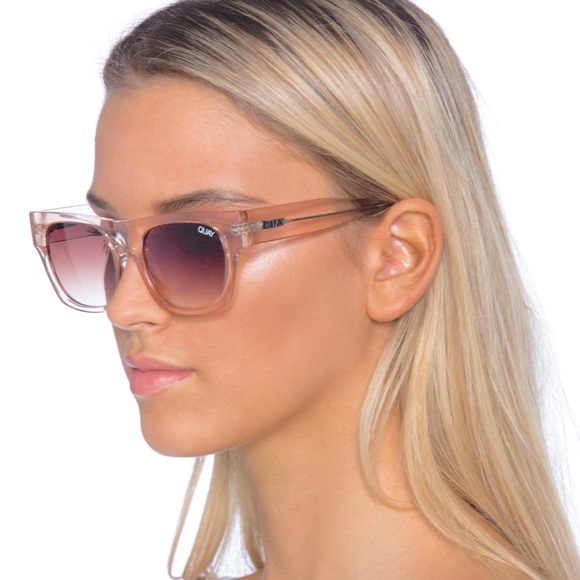 QUAY Champagne Rose “Something Extra” Sunglasses - Picture 8 of 8